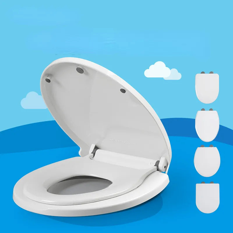 Double-layer Children's Toilet Training Toilet Seat Child Potty Training Cover Anti-fall Toilet Cover Slow-closing Travel Potty